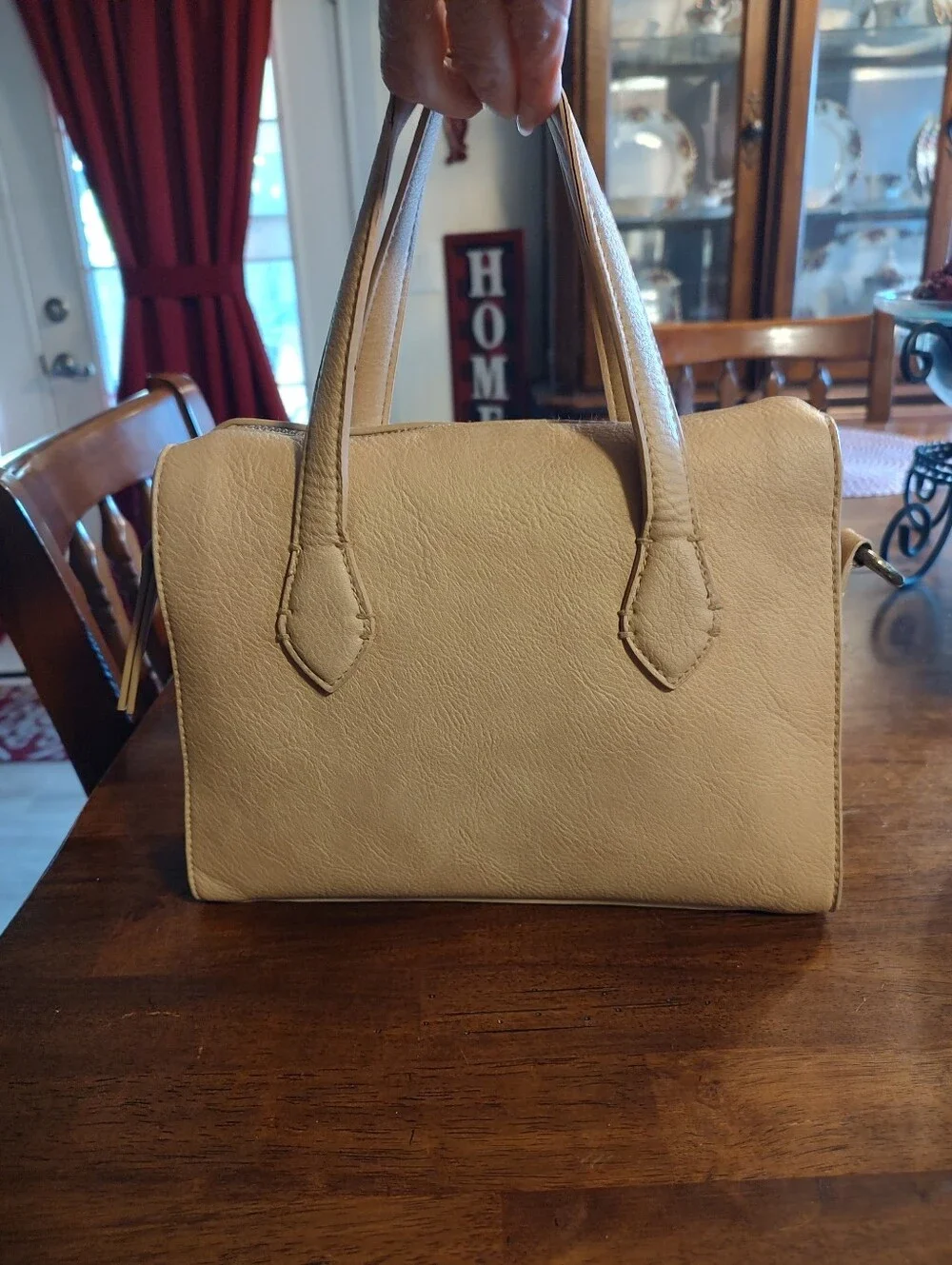 Universal Thread Beige Satchel Handbag